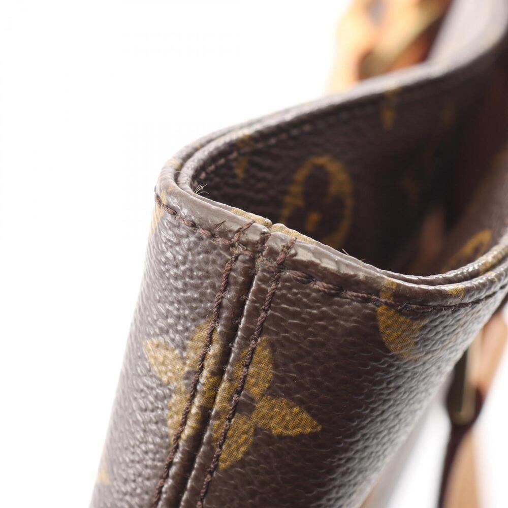 LOUIS VUITTON Brown Monogram Leather Tote Bag - Picture 9 of 9
